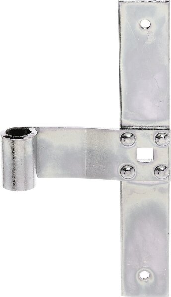 Fensterladen-Mittelband gerade, 200 mm, Ø 13 mm, galvanisch verzinkt