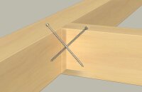 Vollgewindeschraube Fischer Power-Full II 8,0x200 ZK blvz VG TX40, VPE 50