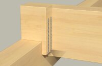 Vollgewindeschraube Fischer Power-Full II 8,0x200 ZK blvz VG TX40, VPE 50