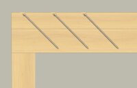 Vollgewindeschraube Fischer Power-Full II 10,0x300 ZK blvz VG TX50, VPE 25