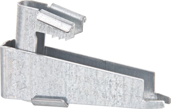 Trägerklammer TKLS ø 9 mm Stahl, Nennlast 2 kN, Spannbereich 8-20 mm