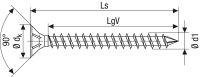 Senkkopfschraube SPAX® Edelstahl A4 Vollgewinde T - STAR Plus ø 10,0 x 160 mm, VPE 50 Stück
