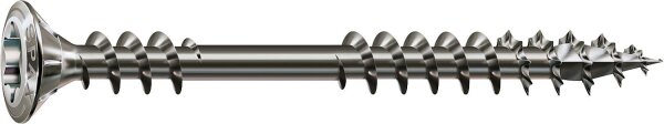 Linsenkopfschraube SPAX® Edelstahl A2 Fixiergewinde T-STAR Plus ø 4,5 x 50 mm, VPE 200 Stück