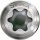 Linsenkopfschraube SPAX® Edelstahl A2 Fixiergewinde T-STAR Plus ø 4,5 x 50 mm, VPE 200 Stück