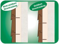 Linsenkopfschraube SPAX® Edelstahl A2 Antik Fixiergewinde T-STAR Plus Ø 4,5 x 50 mm, VPE 200 Stück