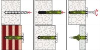 Dübel Fischer UX Green 6 x 35R, VPE = 40 Stück