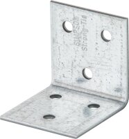 Winkelverbinder verzinkt ohne Rippe, 40x40x40mm,...