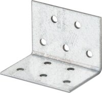 Winkelverbinder verzinkt ohne Rippe, 40x40x60mm,...