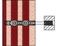 Abstandsschrauben Fischer ASL 6x100, VPE=100 Stück
