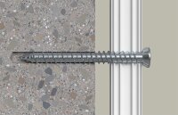 Fensterrahmenschraube Fischer FFS, 7,5x122 VPE=100...