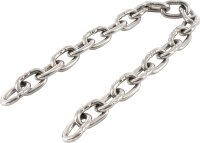 Edelstahlkette A4 kurzgliedrig, ø 4,0 mm,...
