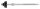 Sechskantbohrschraube Edelstahl A2 m.Raumflügel u. Dichtung 22mm, Ø 6,5x130mm,VPE=100 Stück