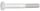 Sechskantschrauben mit Schaft DIN 931 A2-70 M 14X50 VPE: 50
