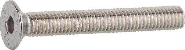 Senkschrauben mit Innensechskant und VG ISO 10642  A4 M 4X6 VPE: 1000