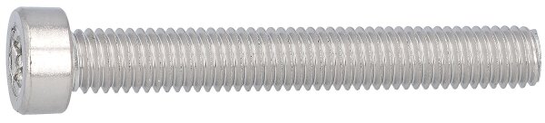 Zylinderschrauben, TX, niedriger Kopf ISO 14580 A2 M 3X4  VPE: 1000