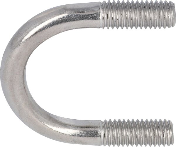 Rundstahlbügel Form A, ohne Muttern und Scheiben Art. 3570 A4 A 52 Nennweite 40 - M 8 VPE: 10