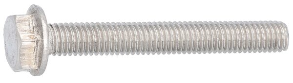 Sechskantschrauben mit Flansch und VG DIN 6921 A2-70 M 6X16/16 VPE = 200 Stück