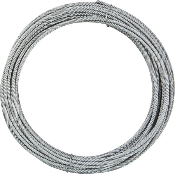 Edelstahl-Drahtseil 1X19 hart Art. 8378 A4 8,0 mm VPE: 250 m