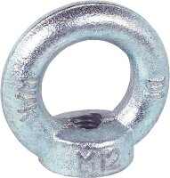 Ringmuttern C 15 E DIN 582  galv. verzinkt  M 10VPE: 50