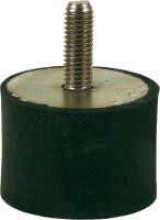 GUMMIPUFFER TYP B INNEN- UNDAUSSENGEWINDE M04X10, D=10,...