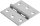 SCHARNIER KIPP FORM:B 80X80, EDELSTAHL