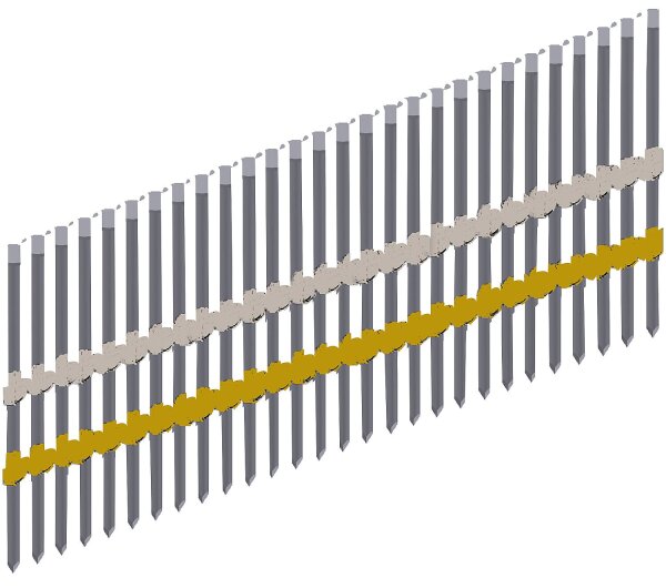 Rundkopfnägel Type RK 3,8 x 130 mm, blank, VPE = 1400 Stk.