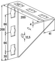 Winkelkonsole Fischer  PWK 200/200 A4