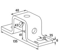 Verbindungselement Fischer  FUF 41 fvz