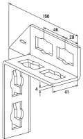 Universalwinkel Fischer  PUWS 4x4 A4