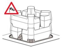 Flachdachfuß Fischer FFRB standard VPE: 2