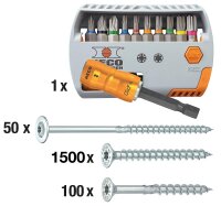 Profi-Set "Zimmerer" HECO-TOPIX-plus, Senk +...