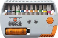 Profi-Set "Schreiner" HECO-TOPIX-plus, Senkkopfschrauben 3711-teilig