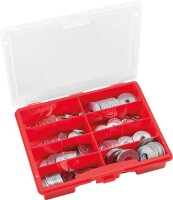 Sortimentskoffer Kotflügelscheiben, 200-teilig