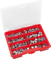 Sortimentskoffer Sicherungsmuttern DIN985 galvanisch...