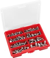 Sortimentskoffer Sechskantschrauben DIN933 Edelstahl A2,...