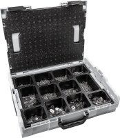 L-BOXX: Sechskantmuttern DIN934+Scheiben DIN125+DIN9021...