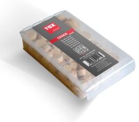 TOX Miniset Querholzplättchen Coockie wood 82-teilig