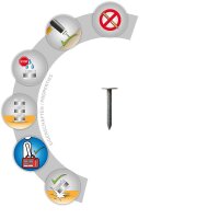 TOX Dachpappstifte Roof 2,5x25 mm (400g)