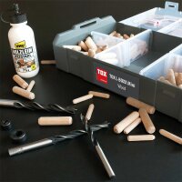 TOX L-BOXX Mini Wood Holzdübel Sortiment 207 teilig
