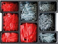 TOX L-BOXX 102, Allzweckdübel Allround Tri+S 921-teilig