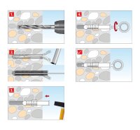 TOX Gerüstschraube Safe Fix Eye 12x160 mm 1 Stück
