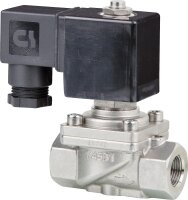 Edelstahlmagnetventil  1/2" zwangsgesteuert,...