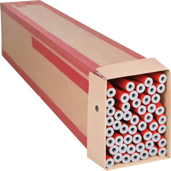 Isolierschlauch robust 22 x 13mm, Länge: 2m, 80 Meter PE-XT mit Schutzhaut rot