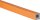 Isolierschlauch exzentrisch 22 x 9mm, Länge: 2m, 110 Meter PE-XT mit Schutzhaut orange