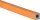 Isolierschlauch exzentrisch 35 x 9mm, Länge: 1m, VPE 58 PE-XT mit Schutzhaut orange