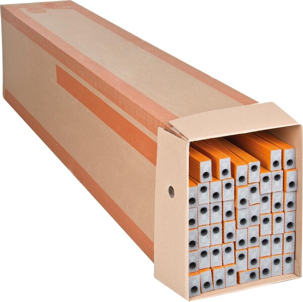 Isolierschlauch exzentrisch PE-XT mit Schutzhaut orange 42x46mm,Länge 2m, VPE=10 Stück