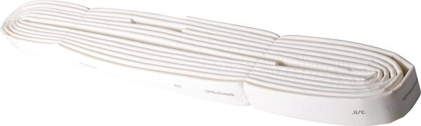 Isolierschlauch/PE 3/8" 10 Meter, Farbe: weiß