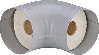 Isolierbogen S 90° PU-Schaum 100 % Bereich 1/2"...
