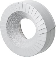 Lamellenabschlussband grau 20 mm / 10 meter