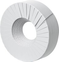 Lamellenabschlussband grau 30 mm / 10 meter